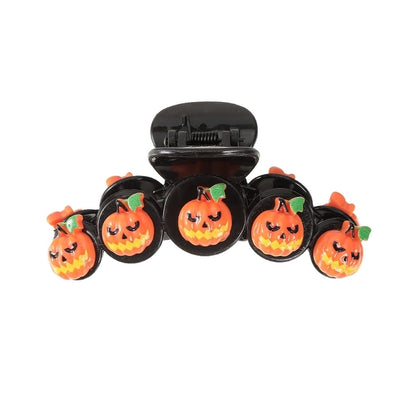 Halloween Women's Pumpkin Plastic Hair Claws