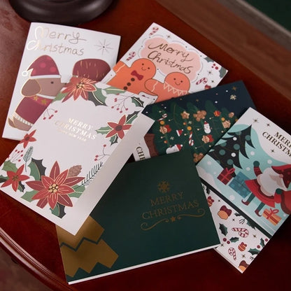 Christmas Classic Style Letter Holiday Card