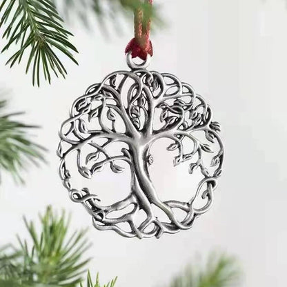 Christmas Fashion Christmas Tree Metal Party Hanging Ornaments
