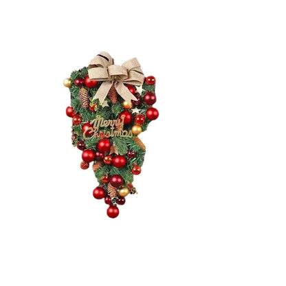 Christmas Minimalist Classic Style Heart Shape Plastic Party Hanging Ornaments Decorative Props Party Supplies Decorations 1 Piece