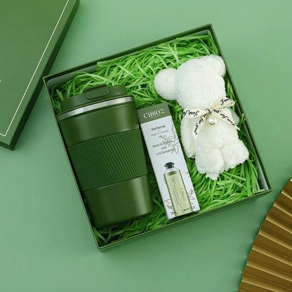 Business Gift Set Women's Day Gift Employee Activity Insulated Cup Umbrella Suitable For Clients