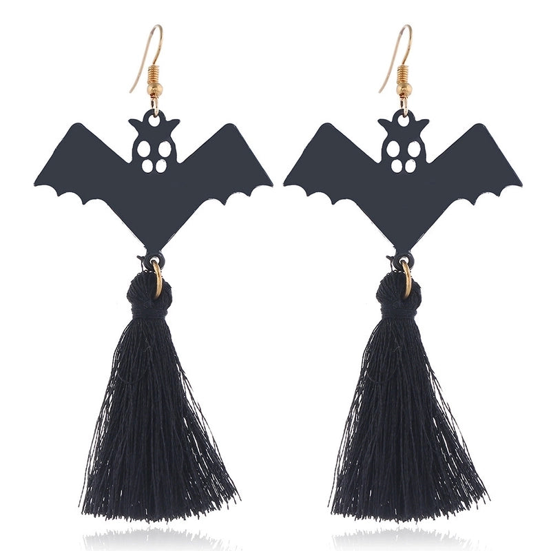 6 Pieces Gothic Cat Spider Alloy Women'S Drop Earrings 1 Pair