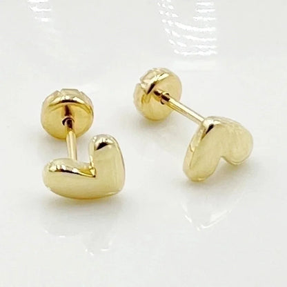 1 Pair Basic Minimalist Star Moon Heart Shape Plating 304 Stainless Steel 14K Gold Plated Ear Studs