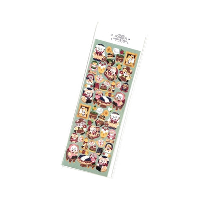 Cute Cartoon Animal Handbook Stickers