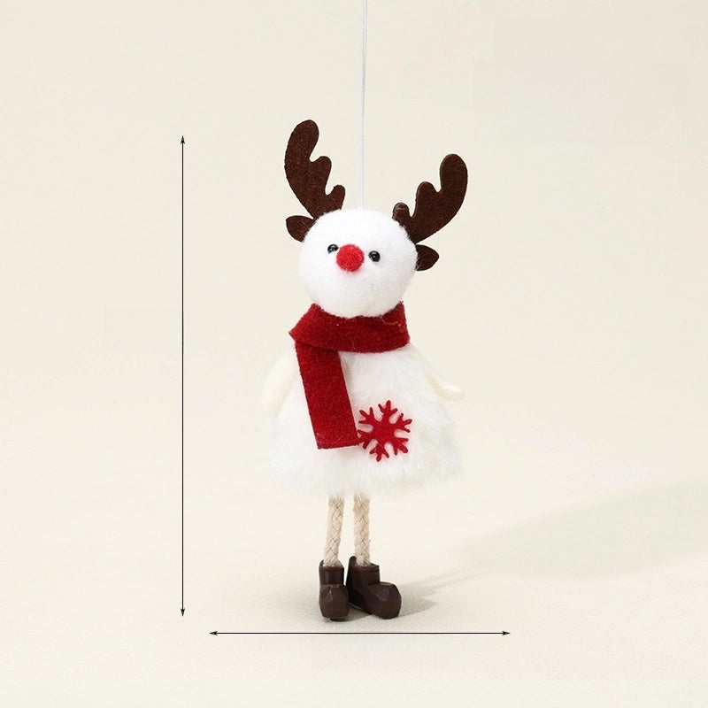 Christmas Angel Cloth Plush Party Hanging Ornaments