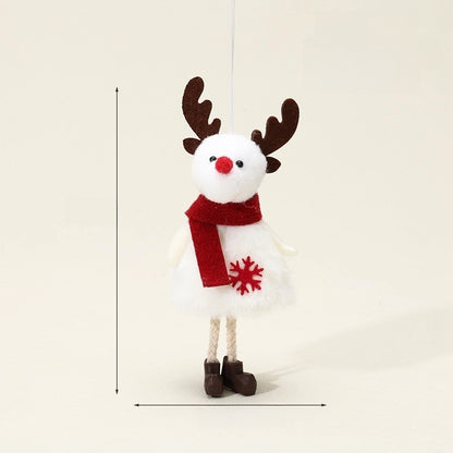 Christmas Angel Cloth Plush Party Hanging Ornaments