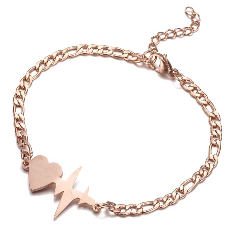 Fashion Butterfly Snowflake Stainless Steel Bracelets 1 Piece