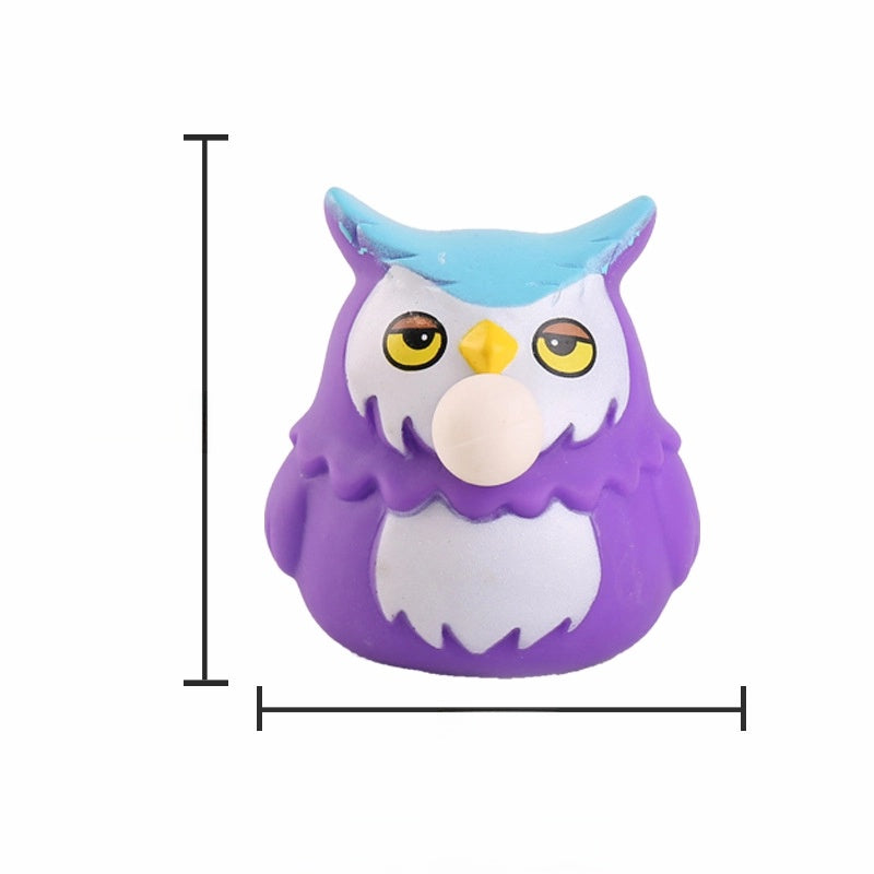 Squishy Toy Christmas Animal Santa Claus Snowman PVC TPR Toys