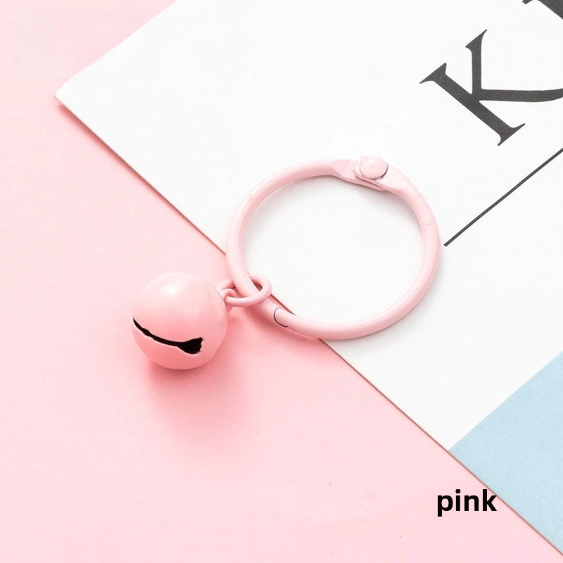 Creative Internet Red Bell Keychain Color Resin Pendant Accessories Bag Car Pendant Candy Color Hanging Material