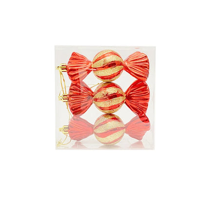 Christmas Electroplated Candy Ball Set Christmas Tree Hanging Decoration Christmas Candy Colorful Candy