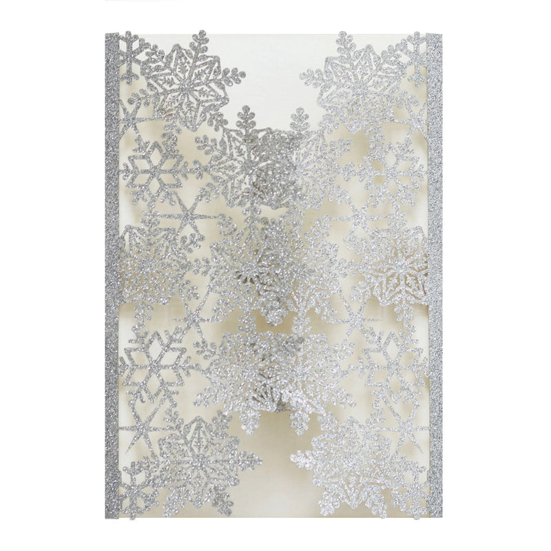 Christmas Casual Snowflake Party Invitations