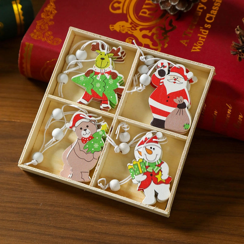 Christmas Tree Wooden Pendant Nhmv155560
