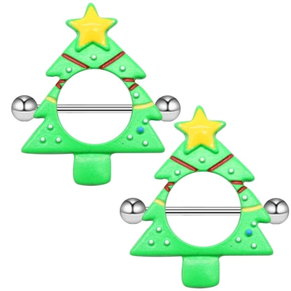 1 Piece Nipple Rings & Studs Minimalist Classic Style Sunflower Snowflake Stainless Steel Alloy Copper Plating Inlay Rhinestones