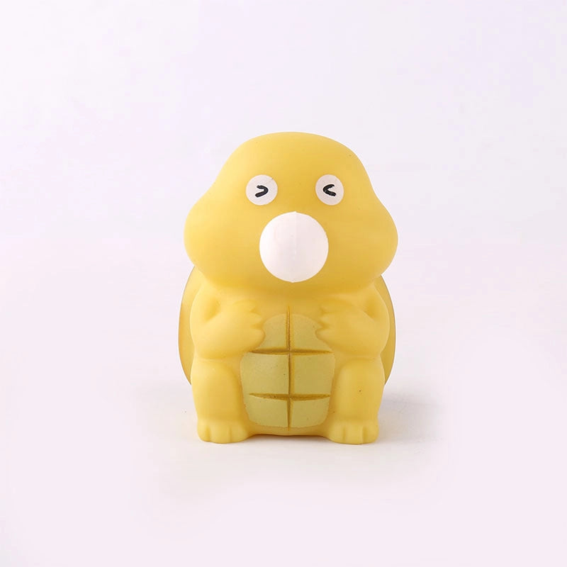 Christmas Explosions Squeeze Puff Bubble Decompression Toy Cartoon Pinch Rebound Doll Decompression Vent Vinyl Toy