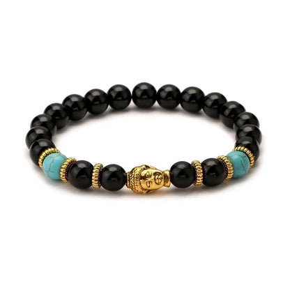 Retro Geometric Natural Stone Bracelets