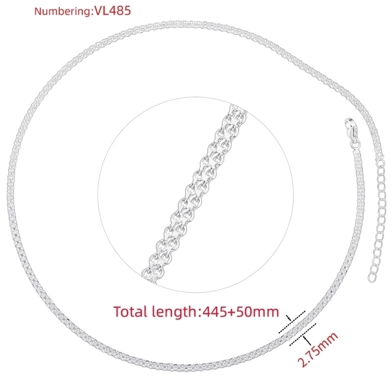 Hip-Hop Minimalist Solid Color Copper 18K Gold Plated Necklace