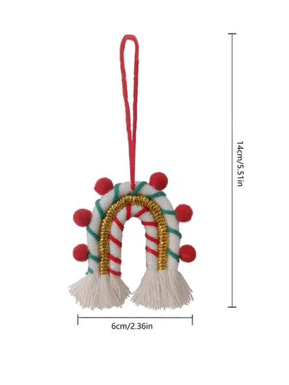 Christmas Fashion Geometric Acrylic Hanging Ornaments