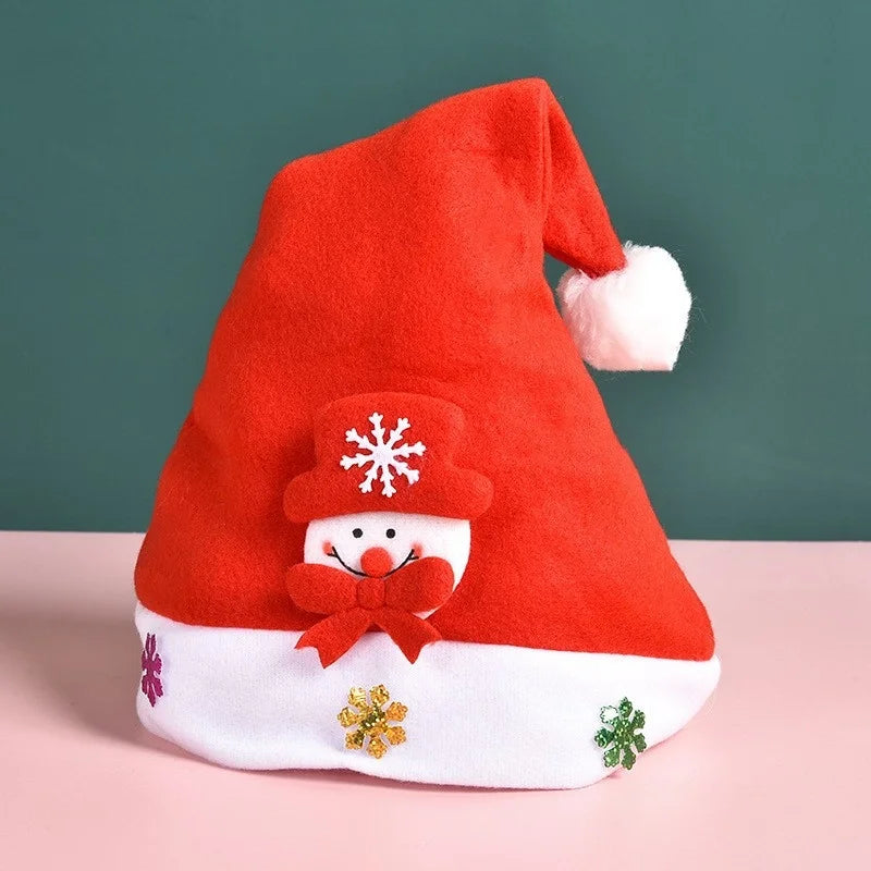 Christmas Fashion Antlers Cloth Party Christmas Hat