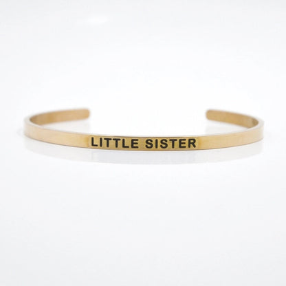 Casual Minimalist Letter Stainless Steel Cuff Bracelets