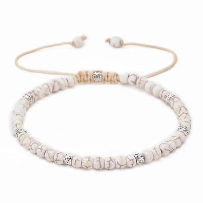 Retro Geometric Natural Stone Bracelets