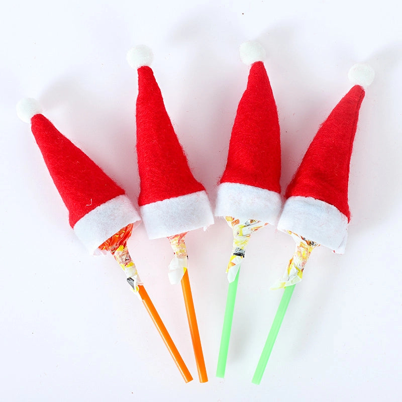Christmas Fashion Color Block Nonwoven Party Decorative Props