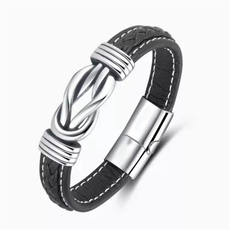 Popular Bracelet Punk Bracelet Leather Men's Bracelet Christmas Women's Bracelet Children's Jewelry