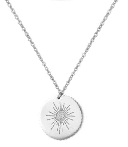 Minimalist Geometric 304 Stainless Steel 18K Gold Plated Plating Necklace