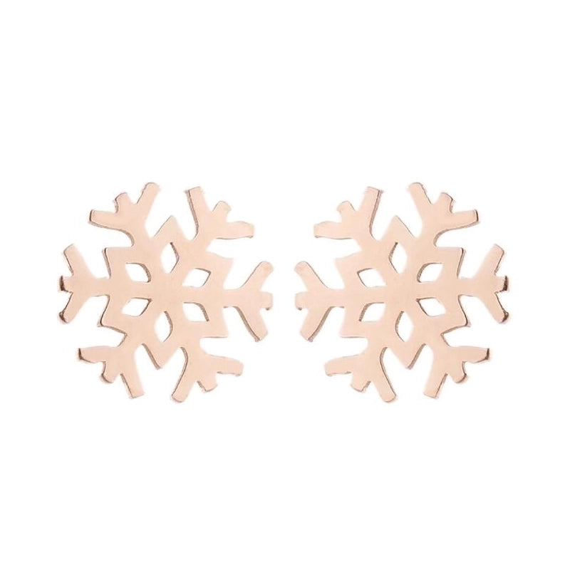 1 Pair Fashion Christmas Tree Plating 304 Stainless Steel 18K Gold Plated Ear Studs