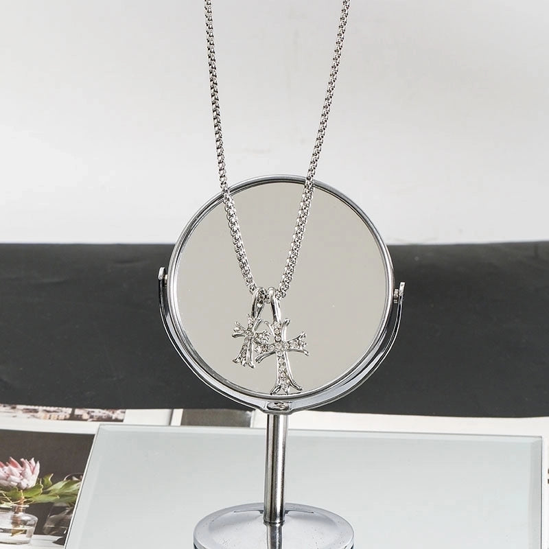 Hip-hop Animal Cartoon Character Alloy Titanium Steel Pendant Necklace In Bulk