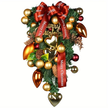 Christmas Minimalist Classic Style Heart Shape Plastic Party Hanging Ornaments Decorative Props Party Supplies Decorations 1 Piece