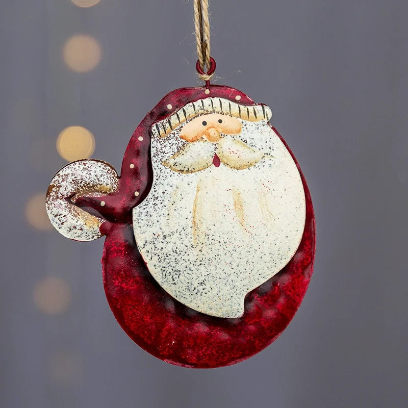 Christmas Fashion Iron Party Hanging Ornaments