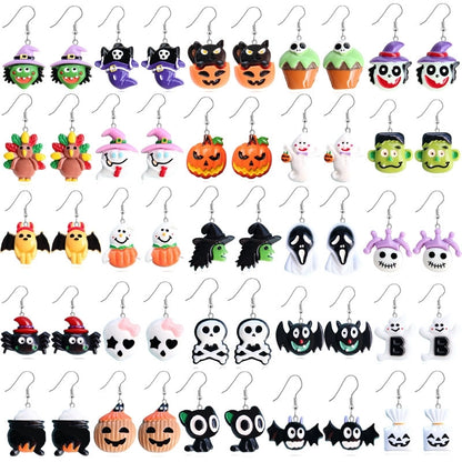 Halloween Cute Funny Halloween Pattern Resin Holiday Party