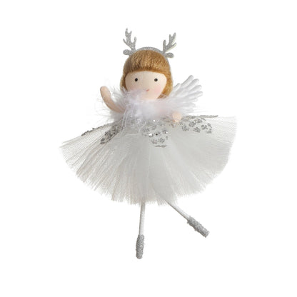 Christmas Cartoon Style Angel Polyester Fabric Holiday Banquet Hanging Ornaments Decorations Hanging Ornaments