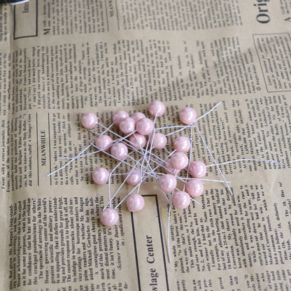 100 Pieces 10mm Metallic Color Berries Christmas Gift Accessories Berries Diy Craft Plant Berries Ornaments