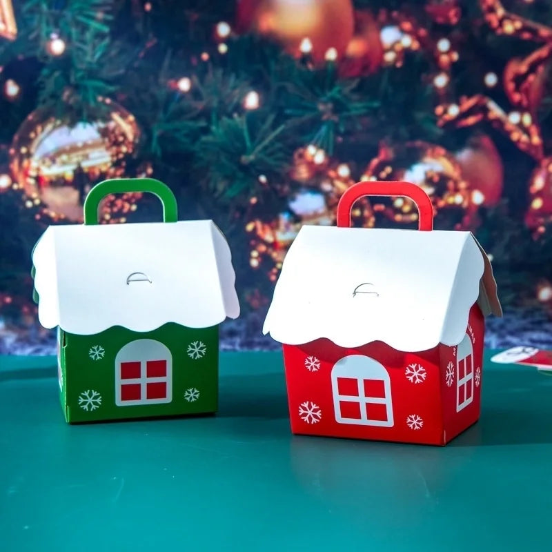 Christmas Christmas Christmas House Festival Gift Wrapping Supplies