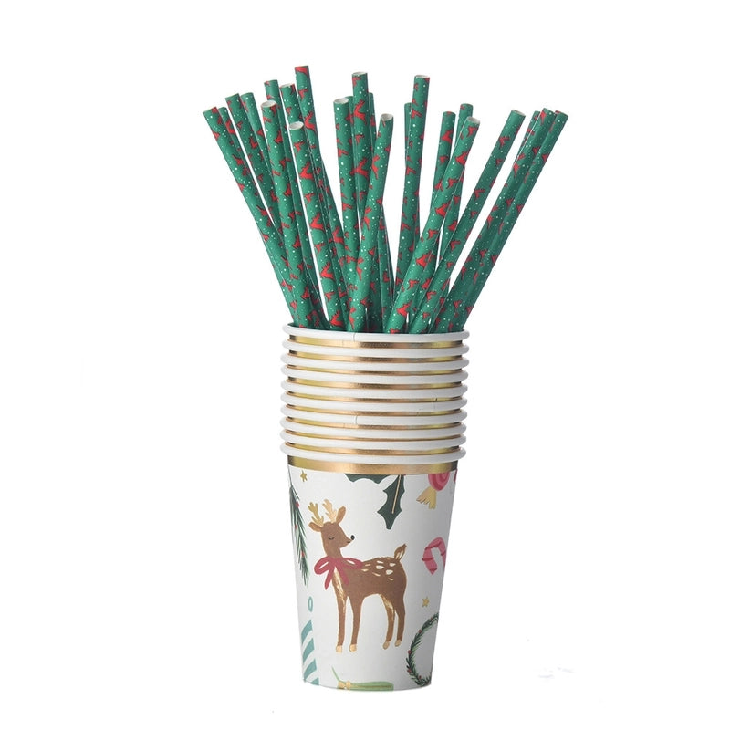 Christmas Cute Classic Animal Party Tableware Tableware