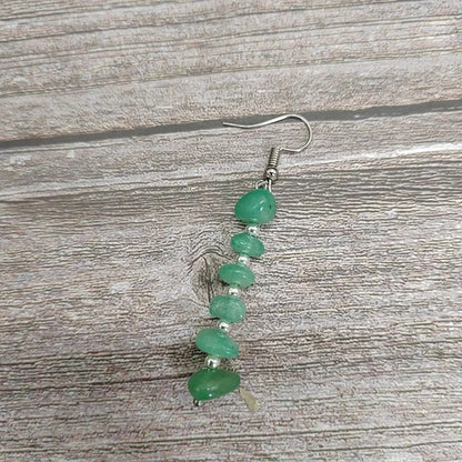 1 Pair Ethnic Style Geometric Natural Stone Drop Earrings