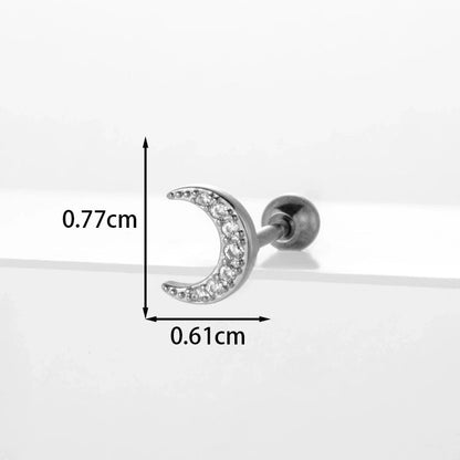 Ear Cartilage Rings & Studs Flower 316L Stainless Steel Copper