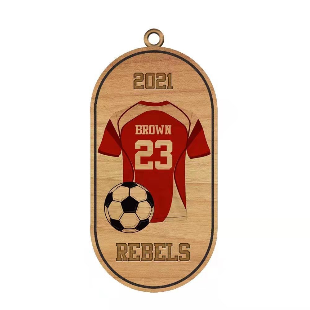 Christmas Funny Muscle Man Acrylic Flat Christmas Pendant Car Home Decoration Pendant