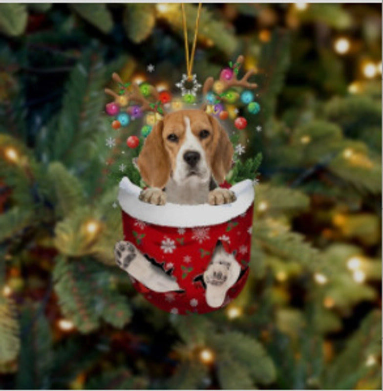 Christmas Modern Style Classic Style Dog Arylic Party Festival Hanging Ornaments