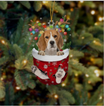 Christmas Modern Style Classic Style Dog Arylic Party Festival Hanging Ornaments