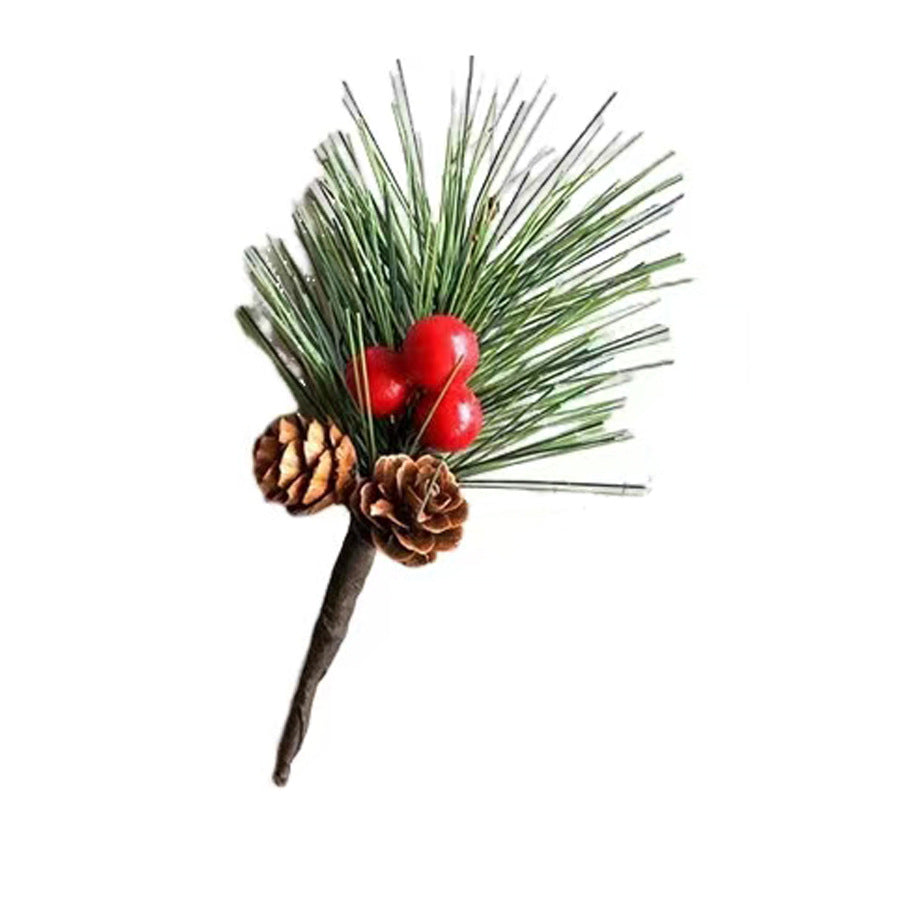 Christmas Decoration Bouquet Diy Wreath Christmas Tree Matching Holiday Window Bar Scene Real Pine Cone Accessories