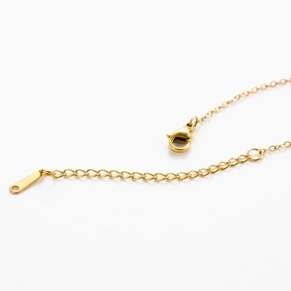 Classic Style Christmas Hat Christmas Tree Santa Claus Stainless Steel Copper Plating Inlay Zircon 18k Gold Plated Pendant Necklace