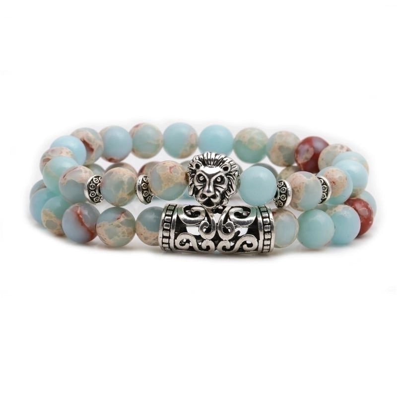 Fashion Animal Copper No Inlaid Bracelets In Bulk Natural Stone Bracelet Halloween