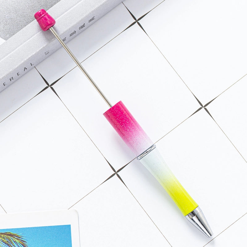 Beaded Pen Spot Creative Diy Plastic Beaded Pen Ballpoint Pen Printable Plastic Beaded Ballpoint Pen