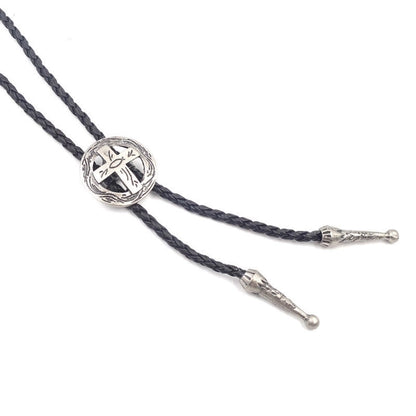 Punk Classic Style Star Cattle Skull Alloy Leather Rope Halloween Unisex Bolo Ties