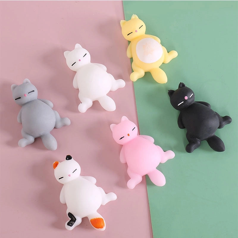 Tpr Soft Plastic Cute Pet Vent Dumpling Decompression Toy Cute Selling Cute Animal Decompression