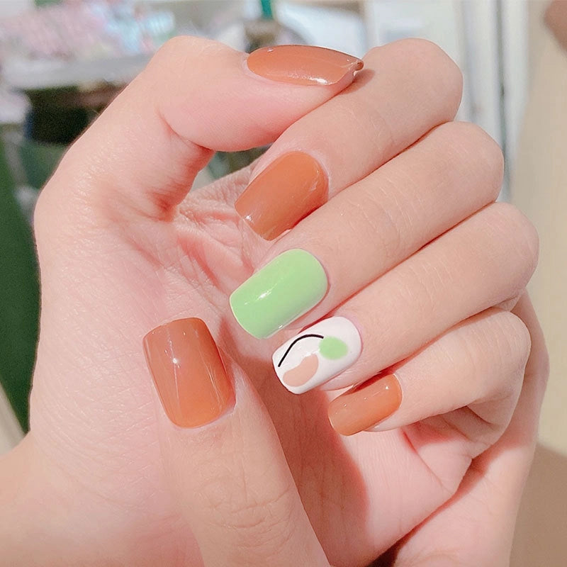 Wear Armor Finished Product Nail Tip Disassembly Removable Wear Nail Stickers