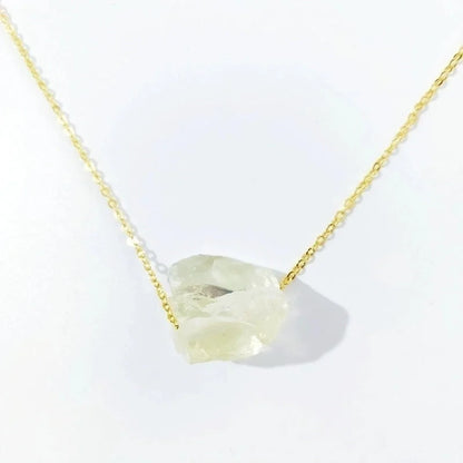 Fashion Solid Color Crystal Patchwork Pendant Necklace 1 Piece