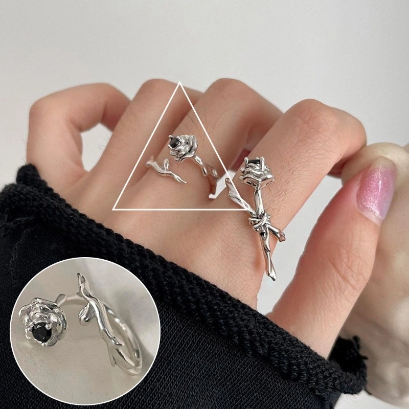 Vintage Style Bow Knot Copper Plating Open Rings